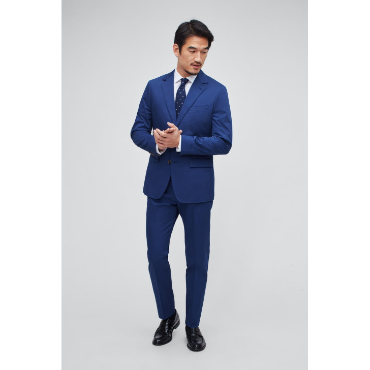Italian Stretch Cotton Suit Jacket 