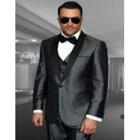 Mens Teal Slim Fit Prom Outfit Wedding Tuxedo Suit SKU#JA1843
